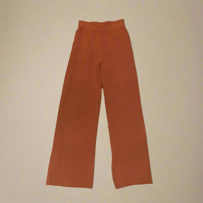 Urban Luxe -  Rust Wide-Leg Pants