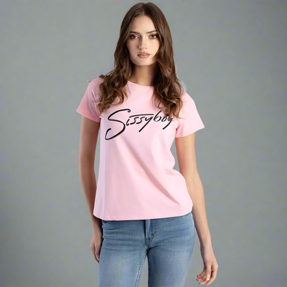 Lucille -  Pink  Logo T-shirt