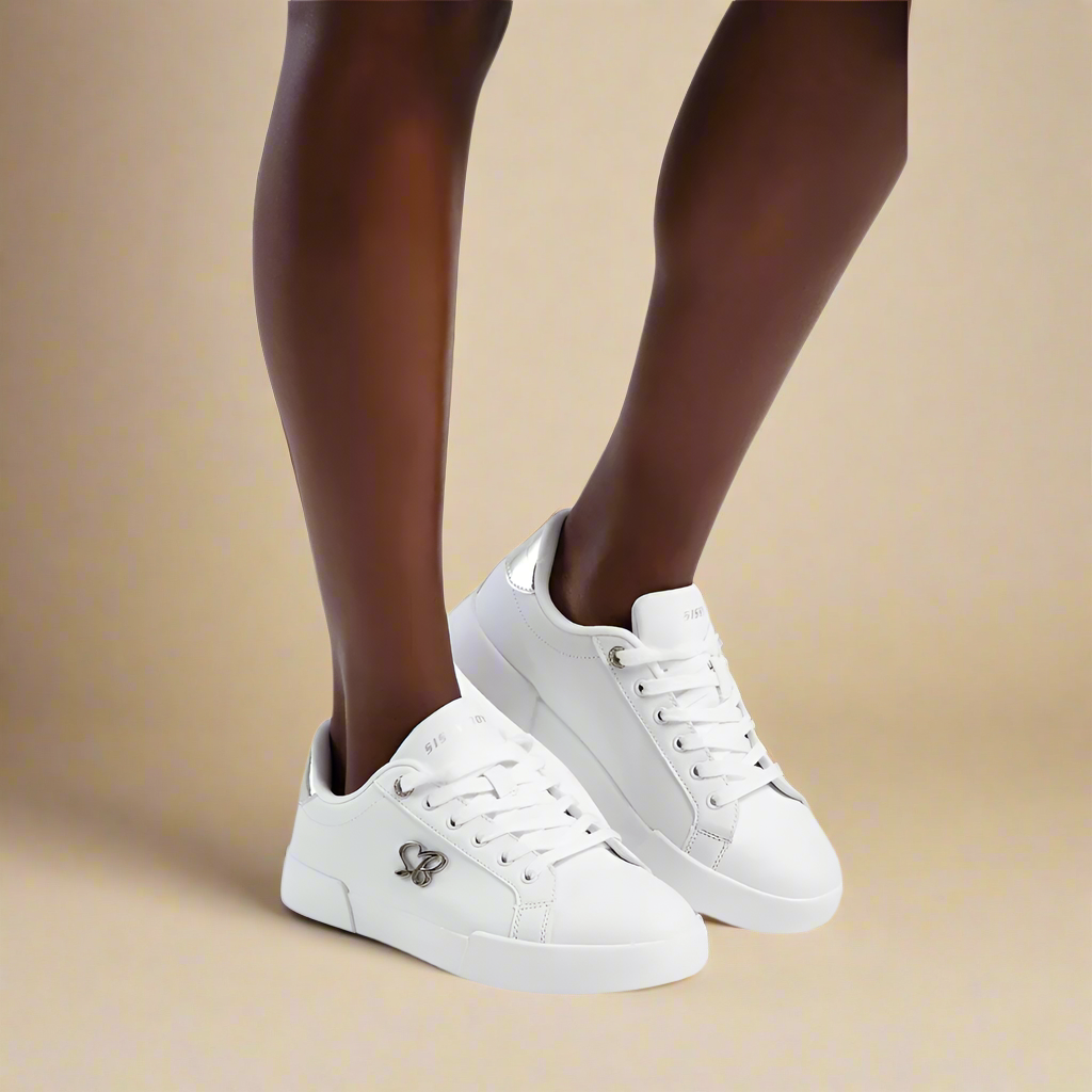 Trendy women's sneaker by Sissy Boy, designed for both style and support during daily activities.