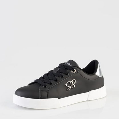 Black Sissy Boy Lace up Sneaker |Arrival