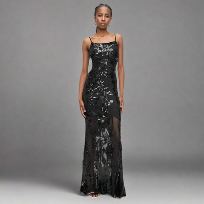 Grand Entrance - Maxi Glam Dress