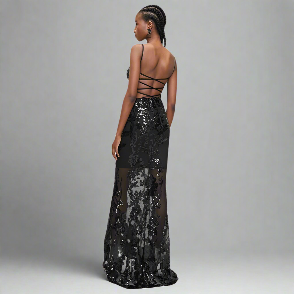 Grand Entrance - Maxi Glam Dress