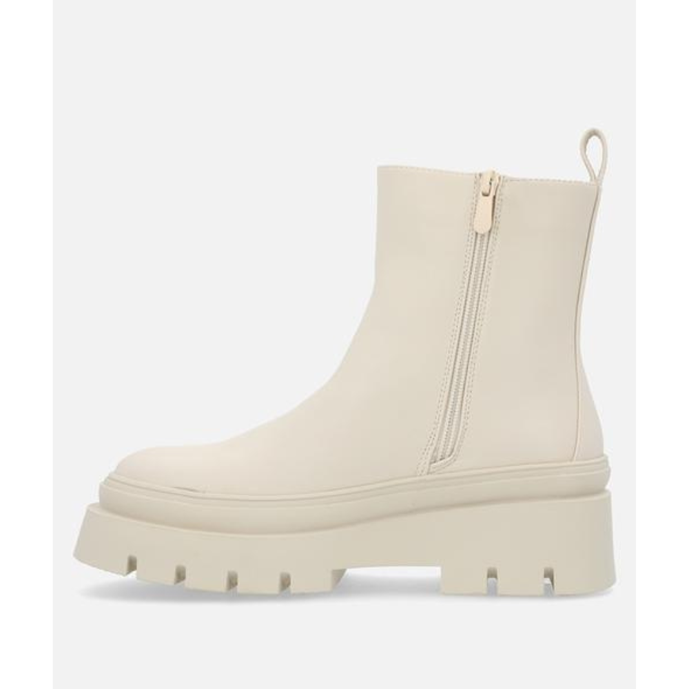 Chelsea - Chunky Boots - Cream