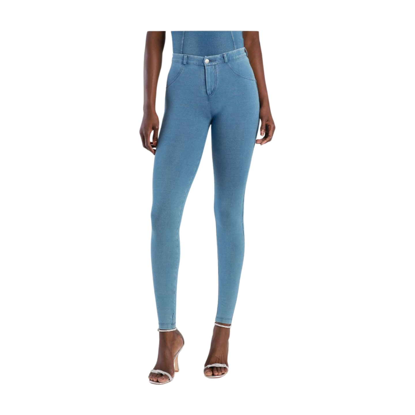 Joey -  Light Blue Sculpt Shaping Jeggings