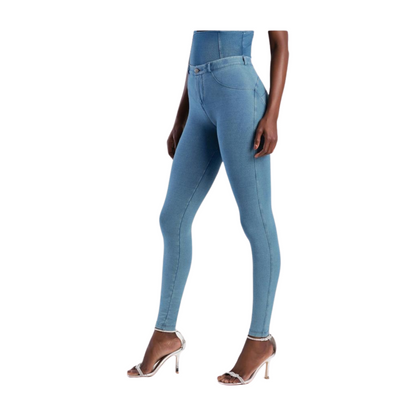 Joey -  Light Blue Sculpt Shaping Jeggings