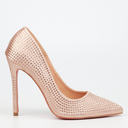 Lou 27 - Miss Black Nude  Heel