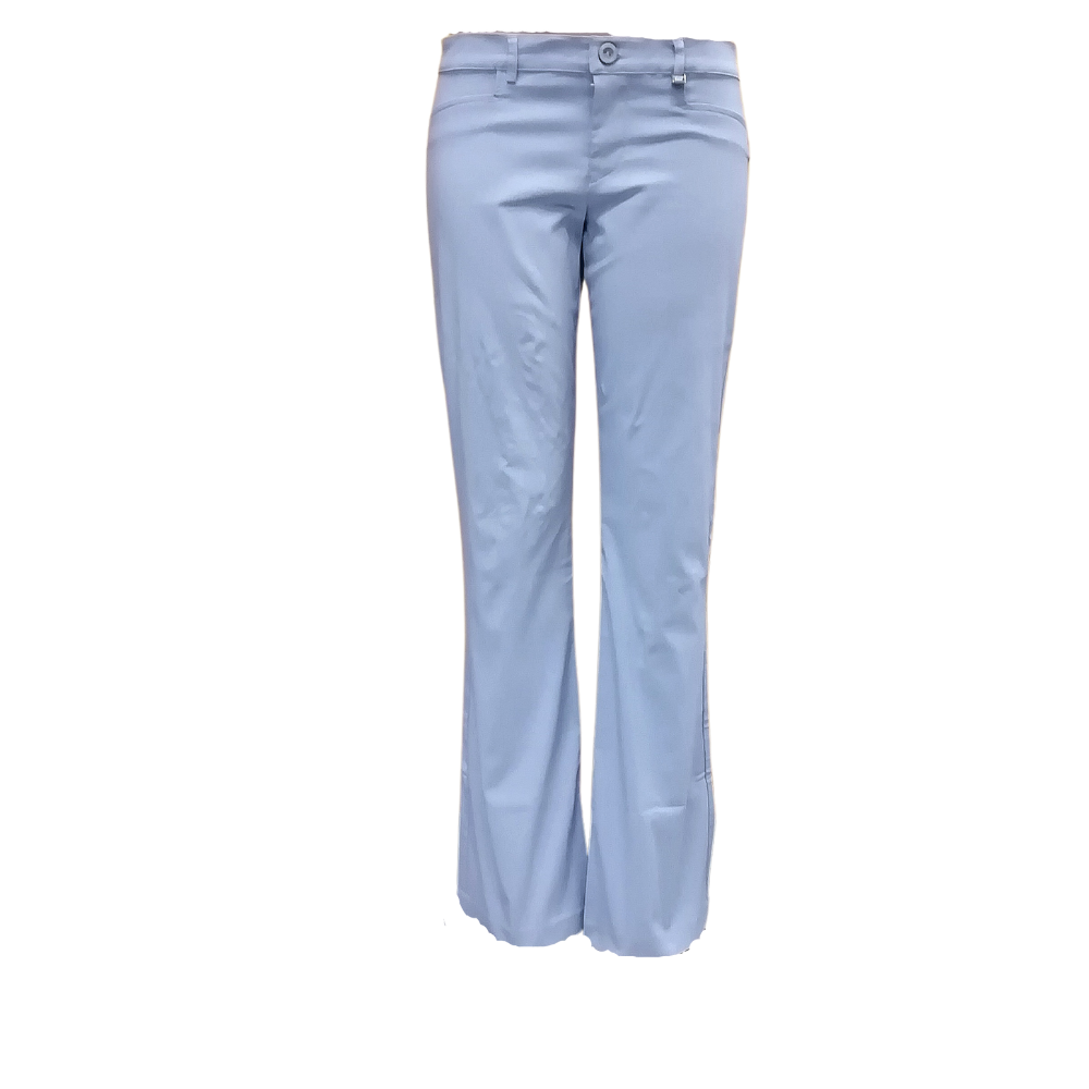 Light Grey Bootleg Work Pants - Betty