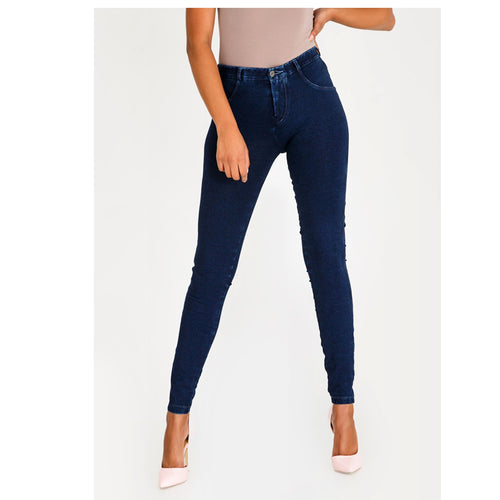 Joey -  Dark Blue Sculpt Shaping Jeggings